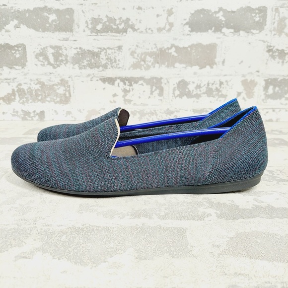 NEW Rothy's The Loafer Gray Round Toe Slip On Flat Loafers C474